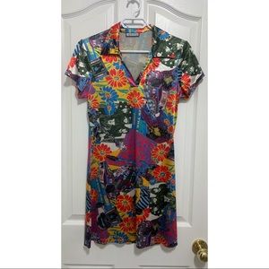 Medium “Aqua Blue” Beatles Dress